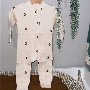 Half Moon Zipper Romper